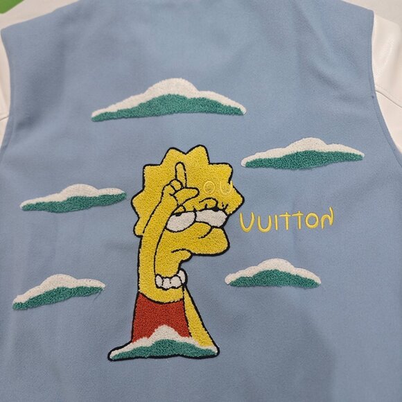 Louis Vuitton Blue Logo Jacket - Picture 8 of 10